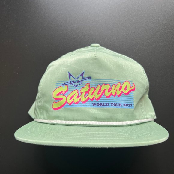 Rauw Alejandro Saturno 2077 Hat, Green - Picture 6 of 6